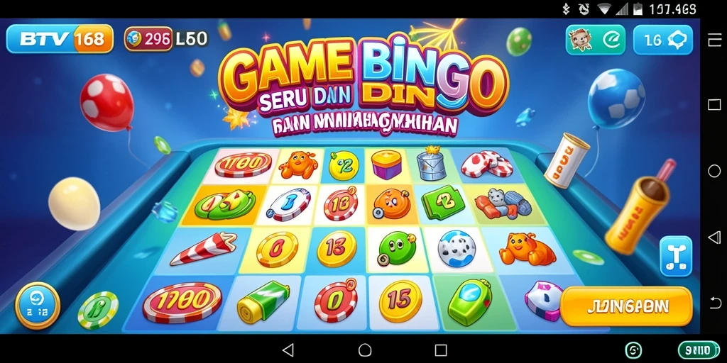 Tampilan gameplay seru di BTV168 dengan fitur Bingo menarik.
