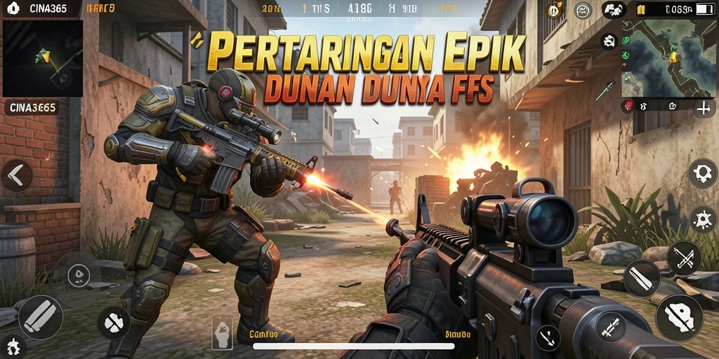 Gameplay seru dan intens di CINA365.