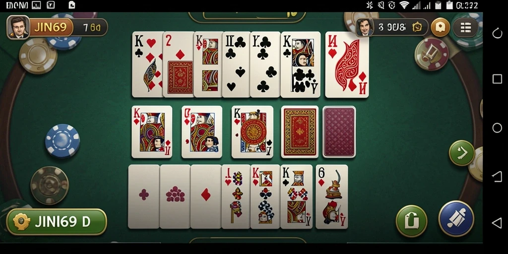 Tampilan gameplay seru dari JIN69 yang mengasyikkan.
