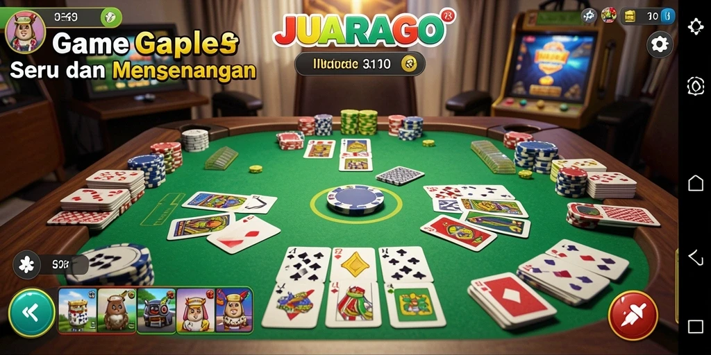 Tampilan gameplay JUARAGO yang seru dan interaktif.