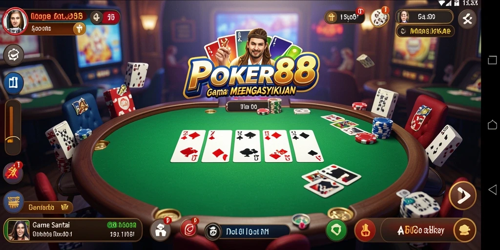 Gameplay menarik POKER88 yang cocok untuk semua penggemar poker.