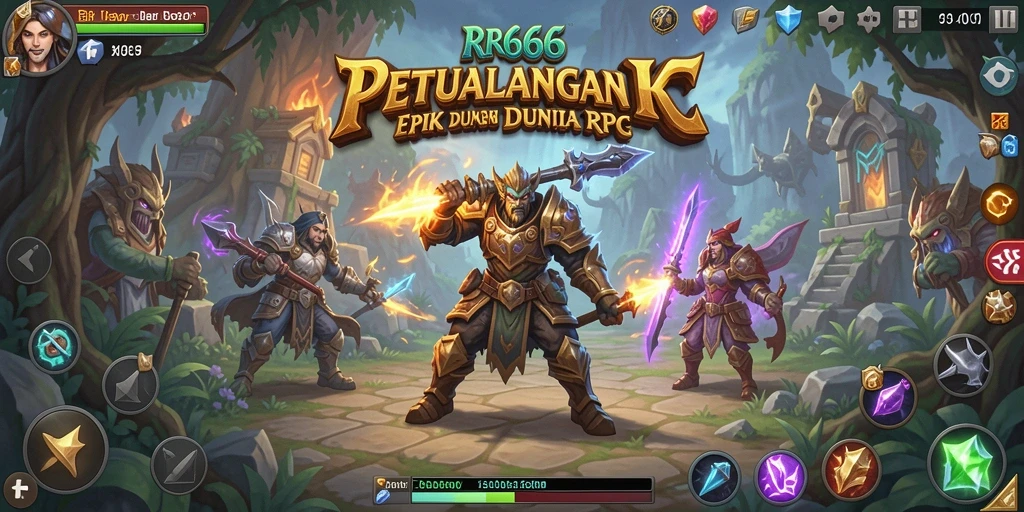 Gameplay menarik dengan grafik yang memukau di RR666.