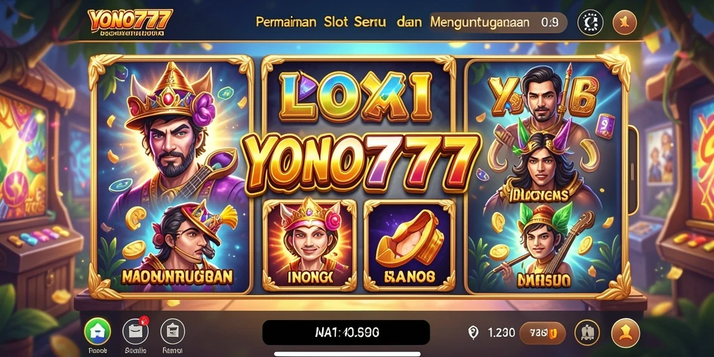 Tampilan menarik dan gameplay seru di YONO777.